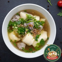 แกงจืดเต้าหู้หมูสับ