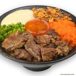 ข้าวหน้าเนื้อปาร์ตี้