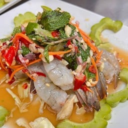 กุ้งแช่น้ำปลา