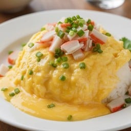 ข้าวไข่ข้นปูอัด