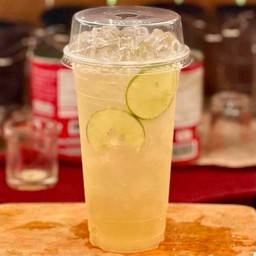 น้ำผึ้งมะนาวโซดา แก้ว22ออนซ์