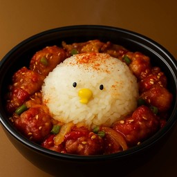 ข้าวหมูสไปซี่เทอริยากิ