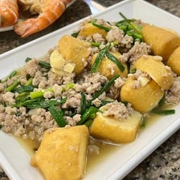 ผัดหมูสับ