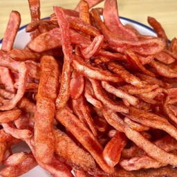 ฮอทดอกแดงเฟรนฟราย(พร้อมน้ำจิ้ม)