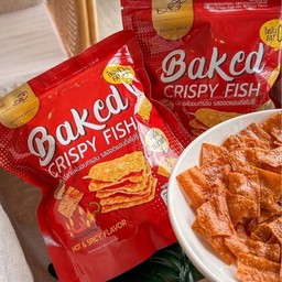 Majcha snack ปลาแผ่นกรอบรสฮอตสไปซี่