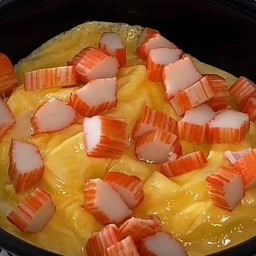 ข้าวไข่ข้นปูอัด