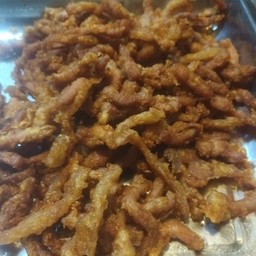 หมูทอด+ยำไก่แซ่บ