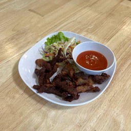 เนื้อทอด.