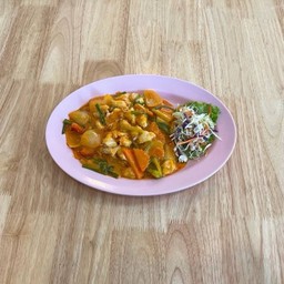 ปูนิ่ม ผัดไข่เค็ม.