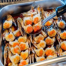 ปูไข่ดองซีอิ้วเกาหลี 7 ชิ้น