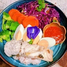 ข้าวปลากะพงสุขภาพ