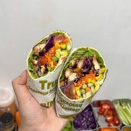 ไก่กุ๊กกุ๊กแรปสลัด@พลัม89