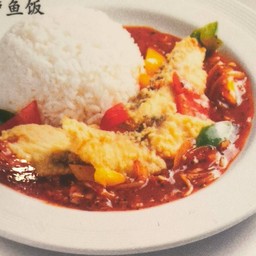 ข้าว ปลากะพงผัดพริกไทยดำ_เชียงการีล่า