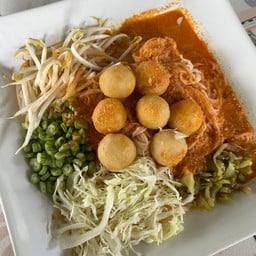 ขนมจีนหลังบ้าน น้ำยาอกไก่ - วัดลาดปลาดุก