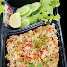 ข้าวผัดไข่เป็ดปูอัด