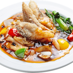 ราดหน้าปลากะพงเต้าซี่_เชียงการีล่า