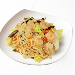 บะหมี่กุ้งผัดสไตล์ฮ่องกง_เชียงการีล่า