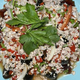 ยำไข่เยี่ยวม้า