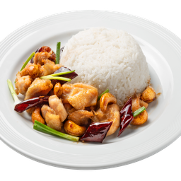 ข้าวไก่ผัดเม็ดมะม่วงหิมพานต์_เชียงการีล่า