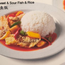 ข้าว ปลากะพงผัดเปรี้ยวหวาน_เชียงการีล่า