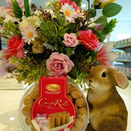 ทองม้วนเนื้อปลาช่อนไส้หมูหยอง