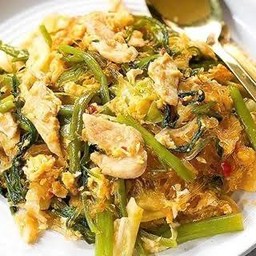 สุกี้แห้งไก่