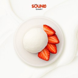 Greek yoghurt (กรีกโยเกิร์ต + ผลไม้ 1 อย่าง)