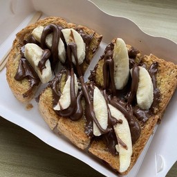 ขนมปังนูเทลล่ากล้วย