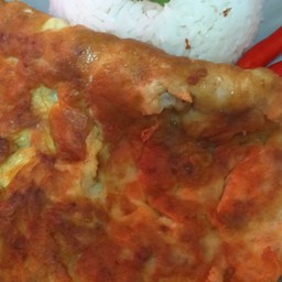 [อร่อยซ่ากับโค้ก] ข้าวหอม+ไข่เจียวหมูสับ +  โค้ก ออริจินัล (กระป๋อง) 