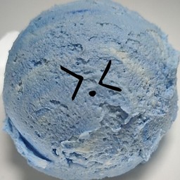 กรีกสาหร่ายสีฟ้า 1สกู๊ปใหญ่ Add Topping ตามชอบ