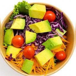 สลัดอโวคาโด🥑🥕🥬