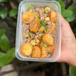 เต้าหู้ทรงเครื่องเป็นกับข้่าว