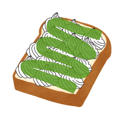 ปังวิปครีมชาเขียว