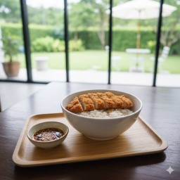 ข้าวหมูทอดจิ้มแจ่ว