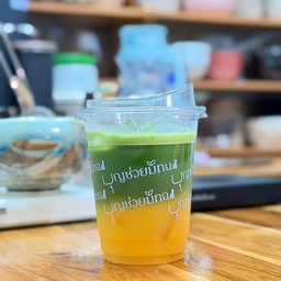 MATCHA ORANGE JUICE