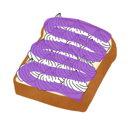 ปังวิปครีมบลูเบอร์รี่