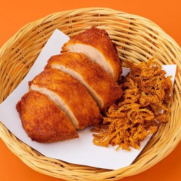 อกไก่ทอดชิ้นใหญ่