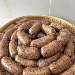 ใส้กรอกเนื้อวุ้นเส้น (ใส้วัวแท้ๆ)ลูกใหญ่