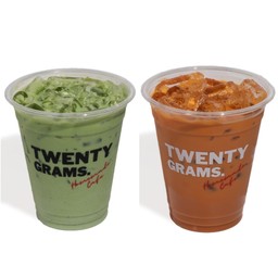 [เซตสุดฮิต] Uji Matcha Latte + ชาไทย