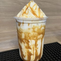 นมคาราเมล ปั่น