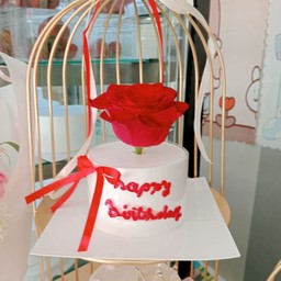 25.กุหลาบแดง8cmทานได้1ท่าน