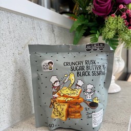 ขนมปังอบกรอบ รสงาดำ ตราปันบัน