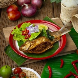 ปลาส้มทอด