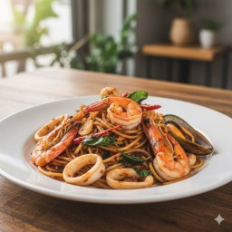 สปาเก็ตตี้ขี้เมาทะเล เมนูนี้จัดว่าแซ่บบบบบ