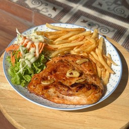 สเต๊กไก่สไปซี่