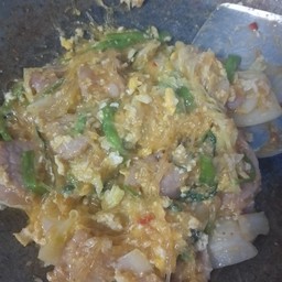 สุกี้แห้งหมูหมักนุ่ม