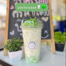 ลอดช่อง นมหมี เย็น (1แก้ว)