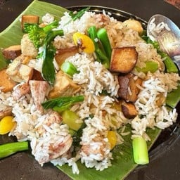 ข้าวผัดดอกเกลือเจ