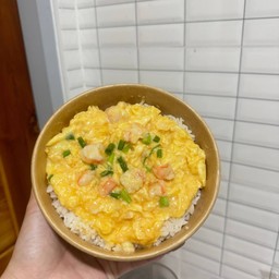 ข้าวไข่ข้นกุ้ง