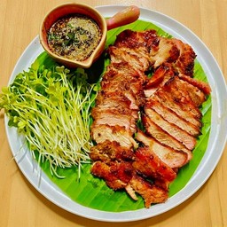 คอหมูย่าง & น้ำจิ่มแจ่วรสเด็ด มี 2 สูตรให้เลือก